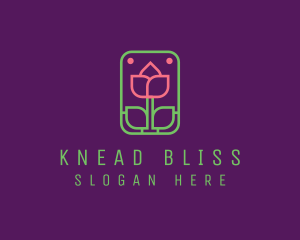 Eco Flower Spa logo design