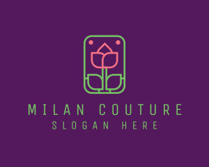 Eco Flower Spa logo design