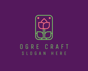 Eco Flower Spa logo design