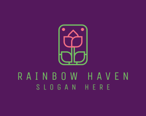 Eco Flower Spa logo design