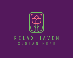 Spa - Eco Flower Spa logo design