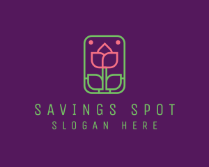 Eco Flower Spa logo design