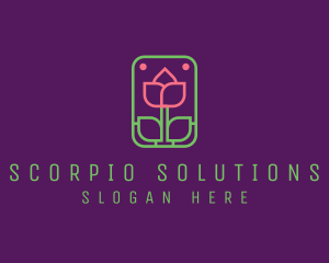 Eco Flower Spa logo design