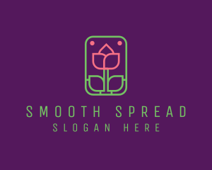 Eco Flower Spa logo design