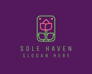 Eco Flower Spa logo design