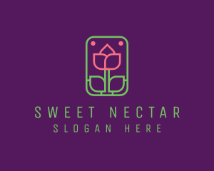 Eco Flower Spa logo design