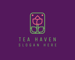 Eco Flower Spa logo design