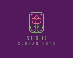 Eco Flower Spa logo design