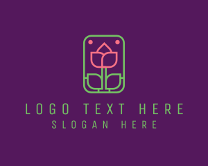 Tulip - Eco Flower Spa logo design