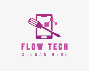 Mobile Phone Tech Repair logo design