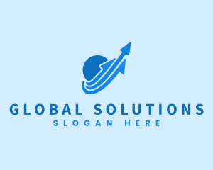 Global Arrow Enterprise logo design
