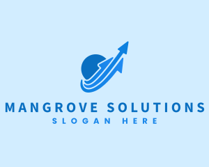 Global Arrow Enterprise logo design