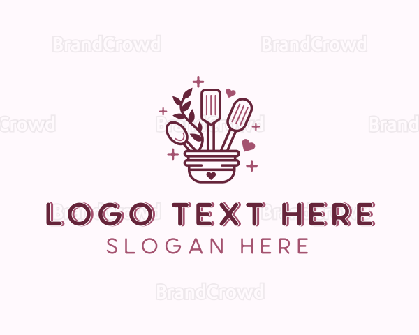 Baking Spatula Spoon Logo