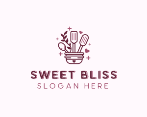 Baking Spatula Spoon  logo design