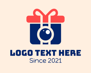 Journalism - Camera Box Gift logo design