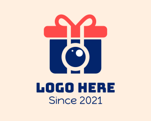 Video - Camera Box Gift logo design