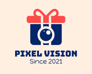 Camera Box Gift  logo design