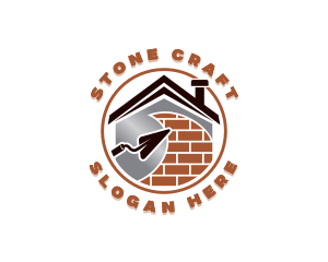 Handyman Brick Builder logo design