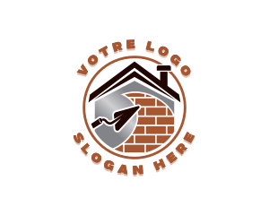 Brick - Handyman Brick Builder logo design