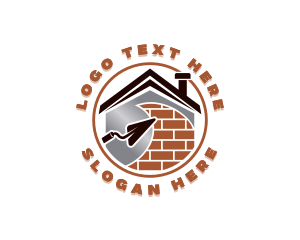 Handyman Brick Builder Logo