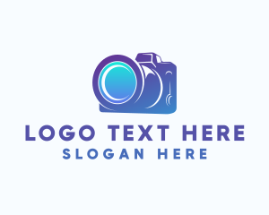 Videographer - Photography Camera Lens logo design