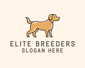 Pet Labrador Dog logo design