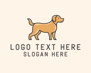 Pet Store - Pet Labrador Dog logo design