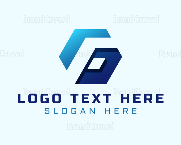 Hexagon Business Letter F Logo