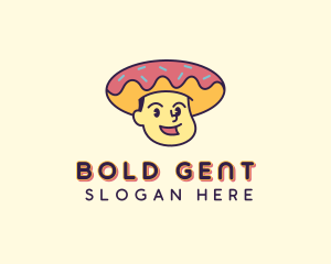 Sweet Donut Man logo design