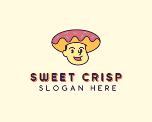 Sweet Donut Man logo design