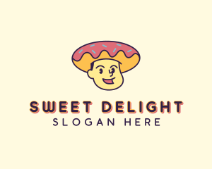 Sweet Donut Man logo design