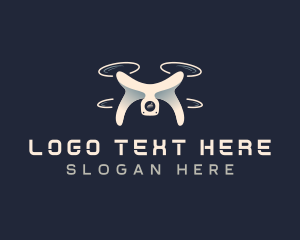 Videographer - Aerial Camera Surveillance logo design