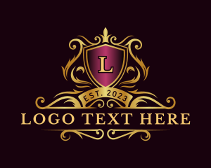 Florist - Royal Luxury Crown logo design
