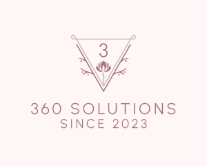 Lotus Flower Feminine Boutique logo design