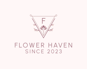 Lotus Flower Feminine Boutique logo design