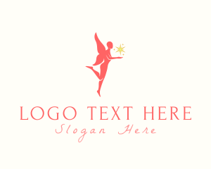 Female - Beauty Fairy Sparkle logo design