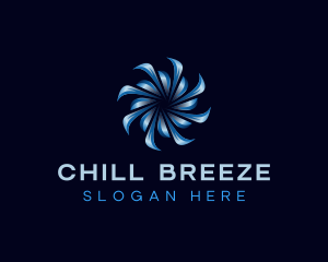 Cooling Temperature Turbine logo design