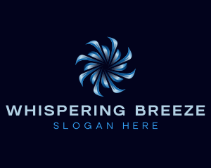 Cooling Temperature Turbine logo design