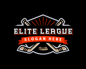 League - Hockey Athletic League logo design