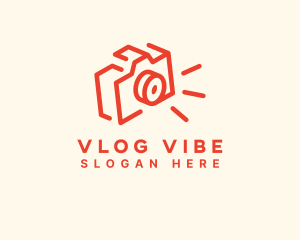 Vlogging - Camera Photo Picture logo design