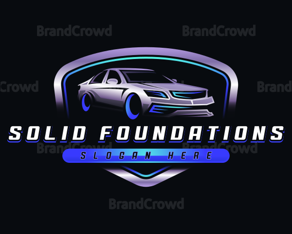 Car Vehicle Racing Logo