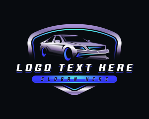 Race - Car Vehicle Racing logo design