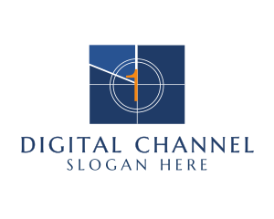 Channel - TV Channel Countdown logo design