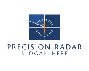 Radar - TV Channel Countdown logo design