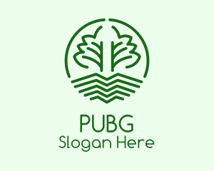 Green Plant Vegetable  Logo
