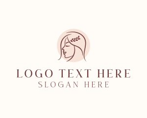 Beautician - Stylist Woman Beauty logo design