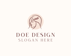 Stylist Woman Beauty logo design