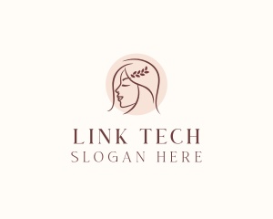 Pretty - Stylist Woman Beauty logo design