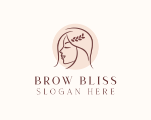 Stylist Woman Beauty logo design