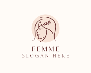 Stylist Woman Beauty logo design